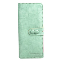 Desigh PU Leather Wallet Small Fresh Card Holder Clutch Bags Wallet Mobile Phone Bag Long Purse IMY66