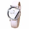 Mens Womens Quartz Watches Unique Hollowed-out Triangular Dial Wristwatch Watch Relogio Masculino Clock IMY66