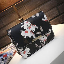 Designer Women Bag Floral PU Leather Shoulder Bag Satchel Crossbody Handbag Messenger Bag Purses bolsa feminina IMY66