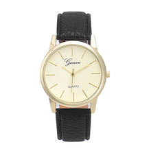 Simple Style Watches Women Ladies Faux Leather Analog Quartz Wrist Watch relogio feminino hours IMY66