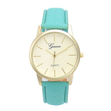 Simple Style Watches Women Ladies Faux Leather Analog Quartz Wrist Watch relogio feminino hours IMY66