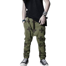 Casual Pants For Children Kids Boys Harem Baggy Elastic Wasit Hip Hop Dance Sweat Pants Slacks Trousers IMY66