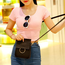 Women Bag Ladies PU Leather Handbag Single Shoulder Messenger Crossbody Phone Bag Purse bolsa feminina IMY66