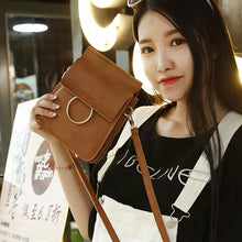 Women Bag Ladies PU Leather Handbag Single Shoulder Messenger Crossbody Phone Bag Purse bolsa feminina IMY66