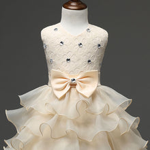 Kids Girl Dress Floral Baby Girls Dress Vestidos Wedding Party Clothes dresses For Wedding For 3-7 Years IMY66