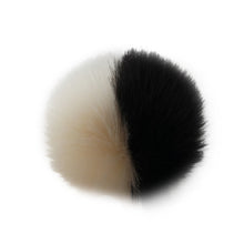 Lovely Hit Color Keychain Fur Pom Pom Keychain Car Bag Charm Fur Ball Key Chain Women Key Holder Ring Keychains IMY66