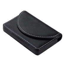 PU Leather Credit Card Package Card Holder Double Open Business Card Case Cover Wallet Porte Carte IMY66