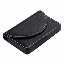 PU Leather Credit Card Package Card Holder Double Open Business Card Case Cover Wallet Porte Carte IMY66