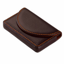 PU Leather Credit Card Package Card Holder Double Open Business Card Case Cover Wallet Porte Carte IMY66