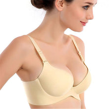 Sexy Bra Front Buckle Beauty Back Inspired Bra Set Smooth Surface Push Up Bra Lingerie Intimates Seamless Bra IMY66