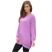 Style womens shirts Loose Women Long Sleeve t-shirt for women cotton Tunic Top Ladies Pullover Shirt Plus Size IMY66
