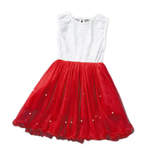 Kids Girls Dresses Children Sleeveless Party Princess Dress Lace Flower Gown Tutu Dress For 2-6 Years IMY66
