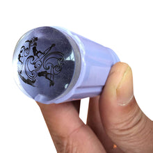 Transparent Stamp Nail Art Clear Jelly Stamper Scraper Tool Set Manicure Polish Stamp Image Tool Kit IMY66