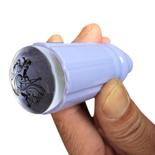 Transparent Stamp Nail Art Clear Jelly Stamper Scraper Tool Set Manicure Polish Stamp Image Tool Kit IMY66