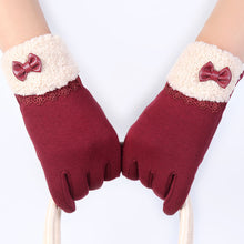 Woman Warm Gloves Touch Screen Female Gloves Mittens al aire libre deporte Warm Gloves guantes IMY66