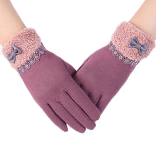 Woman Warm Gloves Touch Screen Female Gloves Mittens al aire libre deporte Warm Gloves guantes IMY66