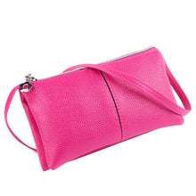 Women Girl Bag PU Leather Bifold Purse Zipper Clutch Handbag Wallet Crossbody Shoulder Bag bolsas feminina IMY66