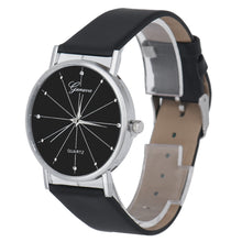 Women Ladies Quartz Watches Casual Rhinestone Round Case Dial PU Leather Wrist Watch For Women relogio feminino IMY66