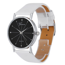 Women Ladies Quartz Watches Casual Rhinestone Round Case Dial PU Leather Wrist Watch For Women relogio feminino IMY66