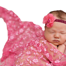 Newborn Baby Girls Boys Maternity Props Lace Wraps Photography Baby Shower Dress Quilt Excluding headdress flower IMY66