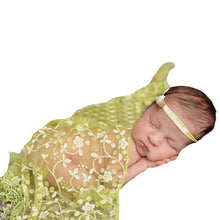 Newborn Baby Girls Boys Maternity Props Lace Wraps Photography Baby Shower Dress Quilt Excluding headdress flower IMY66