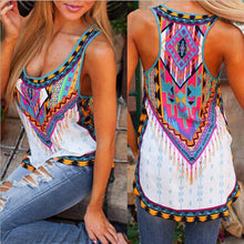 PrinT-Shirts Women Irregular Tank tops&Camis Beach tops for women sleeveless vest girls tops blusa feminina IMY66