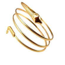 Punk Style Coiled Snake Spiral Upper Arm Cuff Armlet Armband Bangle Bracelet Jewelry Present IMY66