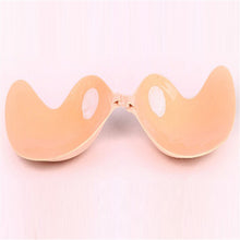 Sexy Women Silicone Bra Self Adhesive Front Closure Push Up Strapless Invisible Bra Backless For Wedding IMY66