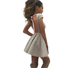 Spring/Party Dresses Sexy Backless Princess Pink Bow Dresses O-neck Party Dresses Vestidos Robes IMY66