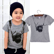 Cartoon 3D Tee Children T-Shirts Boys Kids T-Shirt Clothing For Boys Baby Clothing T-Shirts For 2-6 Years IMY66