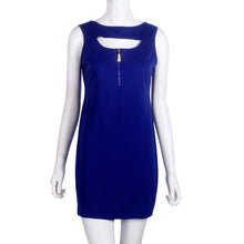 Dress Women Hollow Front Sexy Nightclub Dress Casual Party Bodycon Pencil Sheath Dress vestidos femininos IMY66