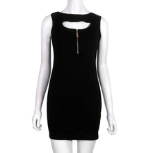 Dress Women Hollow Front Sexy Nightclub Dress Casual Party Bodycon Pencil Sheath Dress vestidos femininos IMY66