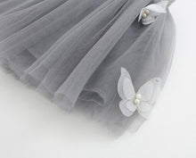 Kids Baby Girls Clothing Set Littler Cat Kids Clothes Short Sleeve Cartoon T-shirt+Butterfly Veil Skirt IMY66