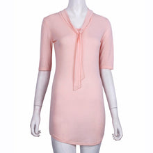 Sexy Short Mini Bodycon Bandage Office Dresses With Tie Casual Half Sleeve Party Night Club Sheath Dress IMY66