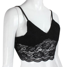 Style Women Sexy Deep V Lace Halter Crochet Crop Tops Strap Camisole Bra Vest Cut OuT-Shirt Beach Tank Camis IMY66