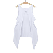Style Women Sexy Halter Open Back Vest Top Sleeveless Blouse Casual Tank Tops White T-Shirt blusas femininas IMY66