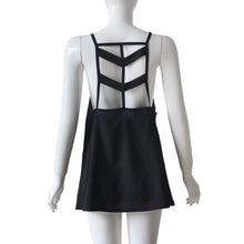 Style Women Sexy Tank Tops Backless Sleeveless Chiffon Loose Crop Vest Blouse Vest top femme regata feminina IMY66