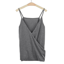Style Women Sexy V-neck Tank Tops Casual Vest Tops Sleeveless Blouse Shirt blusas y camisas mujer Plus Size IMY66
