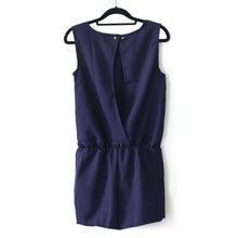 Women Casual Sleeveless Jumpsuit Sexy Bowknot Short Pants Romper Playsuit Overalls For Women rompers IMY66