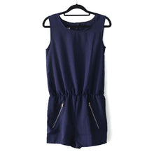 Women Casual Sleeveless Jumpsuit Sexy Bowknot Short Pants Romper Playsuit Overalls For Women rompers IMY66