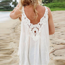 Women Chiffon Blouse White Vest Stitching Lace Sling Shirt Clothes Casual Tops Tank blusa de renda feminino IMY66