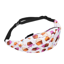 Unisex Waist Bag Print Casual Waist Pack Bag s bag Phone Belt Bag Coin Purse Pouch Fanny Pack IMY66