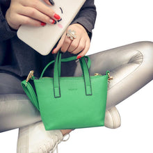 Women 5 Colors Mini PU Leather Zipper Messenger Shoulder Bag Satchel Tote Handbag Sale IMY66