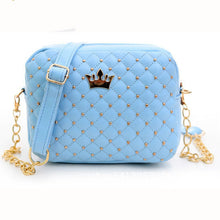 Women Bag Women Messenger Bag Rivet Chain Shoulder Bag PU Leather Crossbody Bag bolsa feminina IMY66