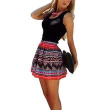 Women Casual Short Sleeveless Party Cocktail Short Mini Dress black IMY66