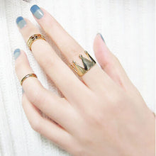 Women Crown 3Pcs/Set Stack Above Knuckle Nail Ring IMY66