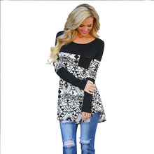 Women Long Sleeve Irregular Casual Blouse Loose Cotton Tops Shirt IMY66