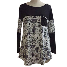 Women Long Sleeve Irregular Casual Blouse Loose Cotton Tops Shirt IMY66