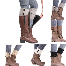 Women Button Crochet Knitted Boot Socks Cuffs Beauty Decors Sock Promotional leg warmers for women IMY66