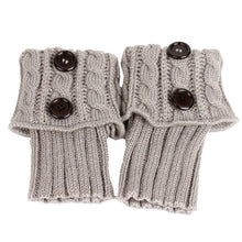 Women Button Crochet Knitted Boot Socks Cuffs Beauty Decors Sock Promotional leg warmers for women IMY66